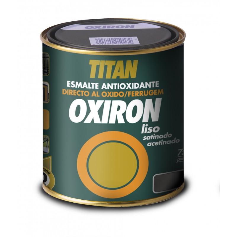 Esmalte Antioxido Oxiron Liso Satinado. Titanlux.